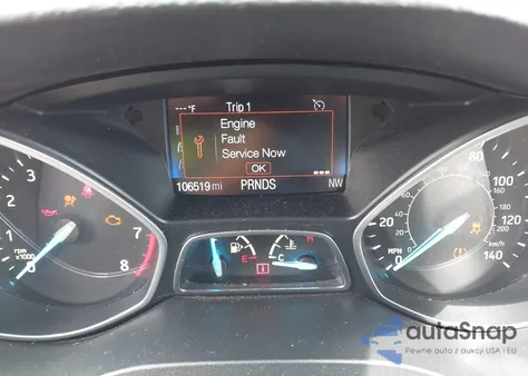 2017 Ford Escape Se из США, поврежденный, VIN 1FMCU0GD7HUC92563